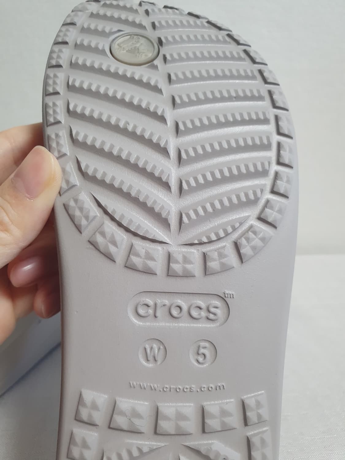 220mm 크록스 슬론 디아만테 플립 그레이 상품이미지9
