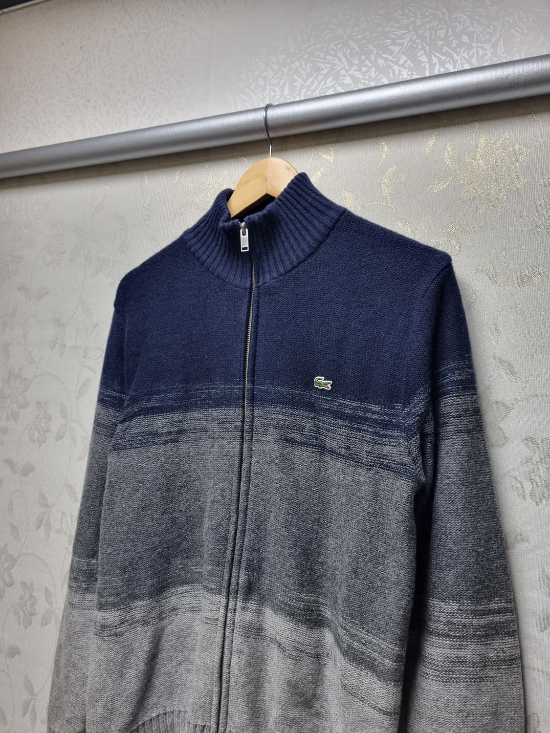 [남95] 라코스테 남성 니트집업 상품이미지2