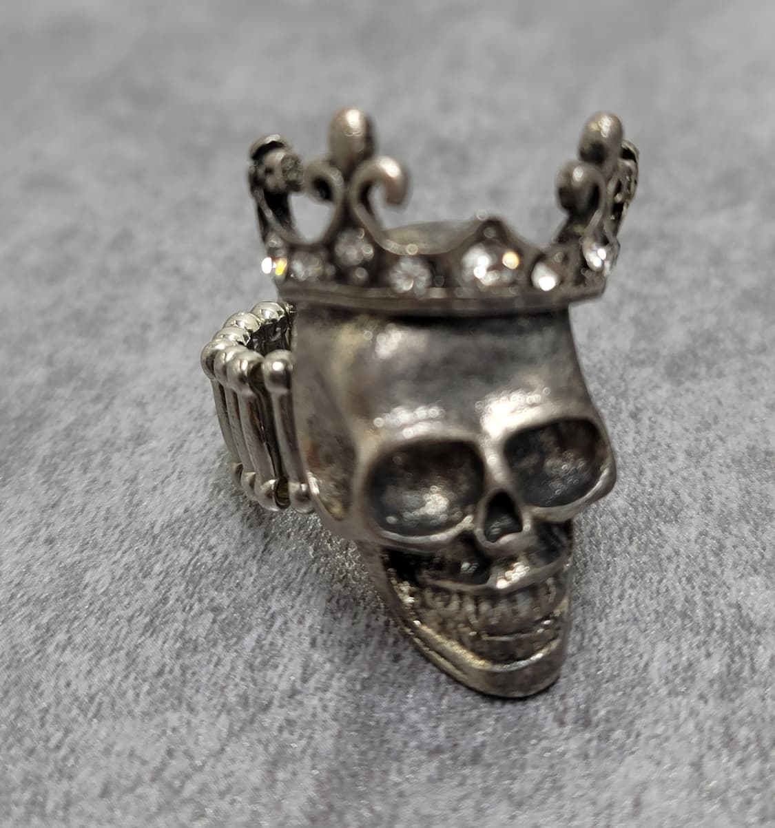 스컬 해골 빈티지반지 상품이미지1