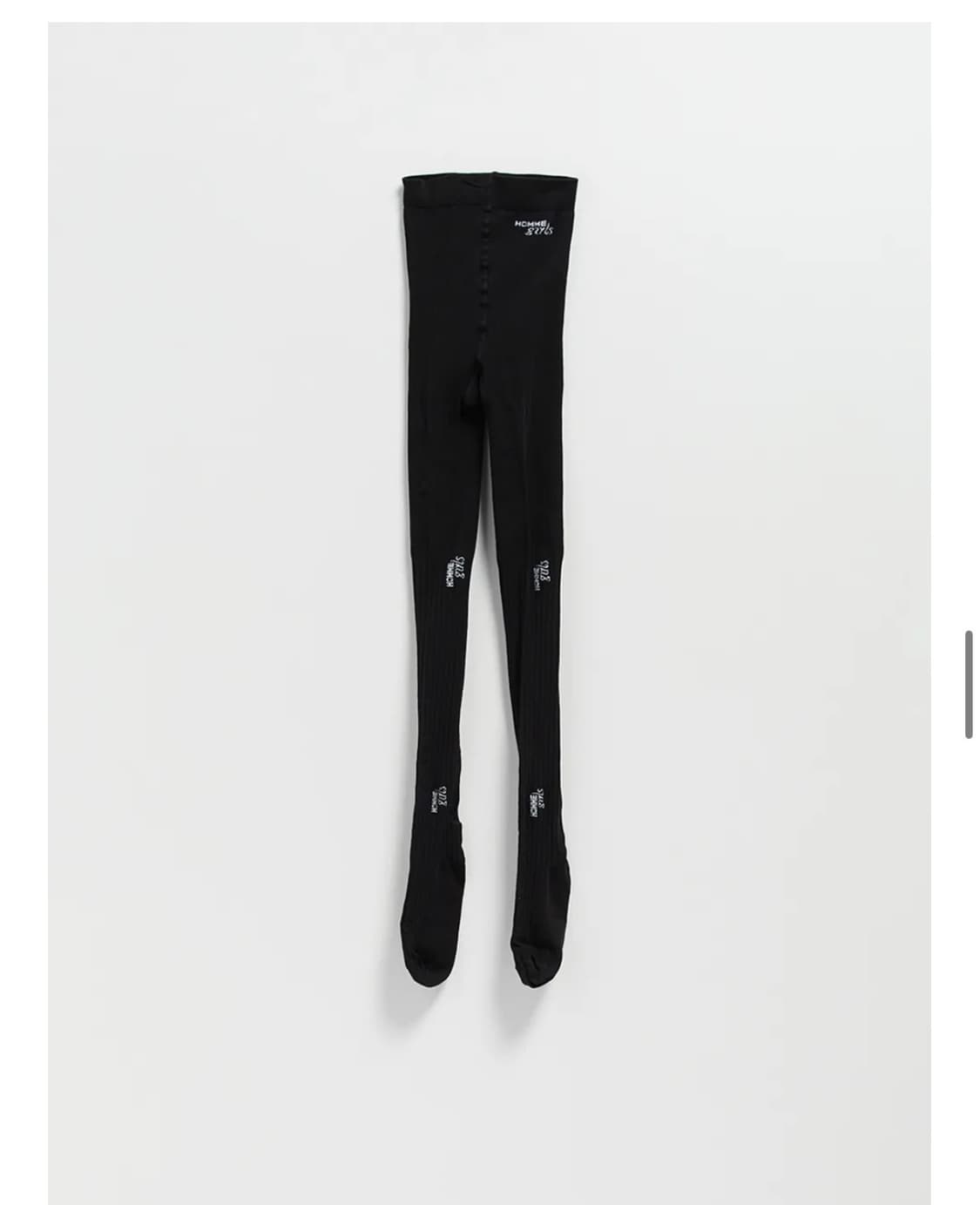 Homme girls wool tights black M/L 상품이미지1