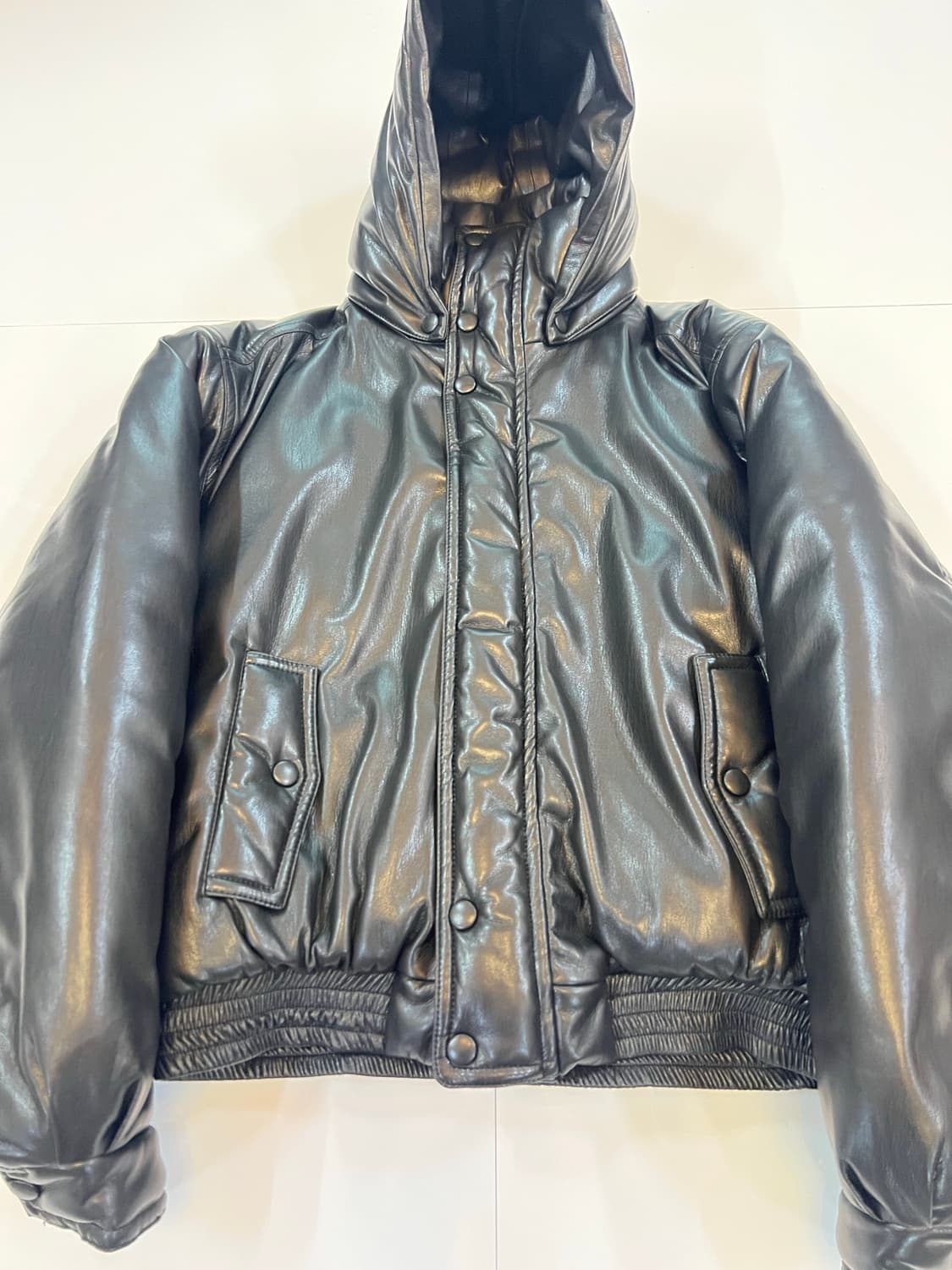 레더 패딩 상품이미지2