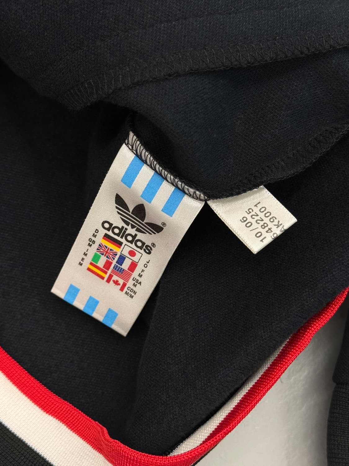 아디다스 루즈핏 AC 밀란 메디오라눔 파이어버드 트랙 져지  상품이미지6