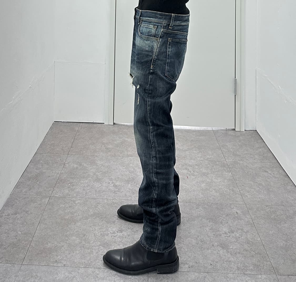Dolce & Gabbana Distressed Slim Denim Pa 상품이미지3