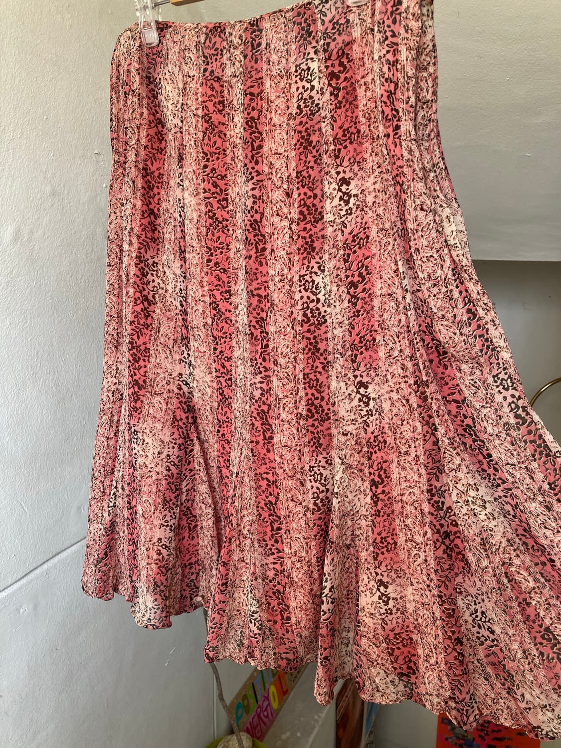 레이온 100% 플레어 패턴 스커트 상품이미지4