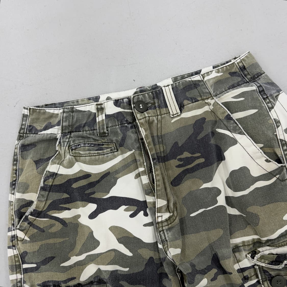 카모 Y2K 멀티포켓 탄창 유틸리티 카고팬츠 상품이미지4