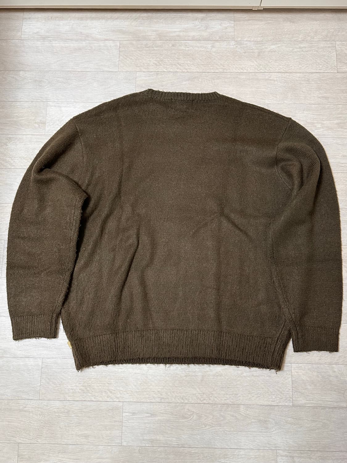 디스이즈네버댓 Fortuna logo 니트 브라운 상품이미지7