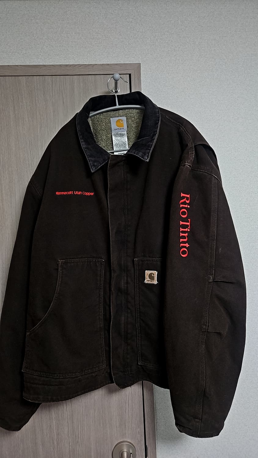 [2XL] 칼하트 08's J164 DKB 쉐르파 자켓 상품이미지2