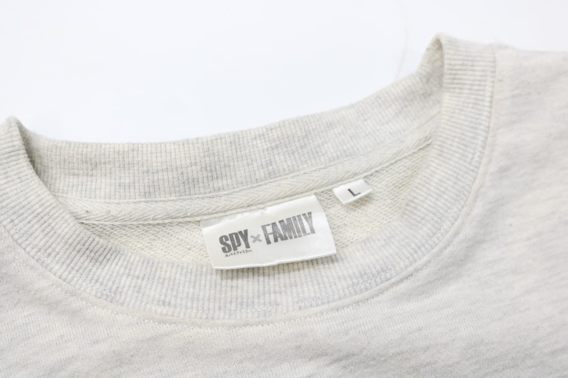 SPY×FAMILY 스파이 패밀리 아냐 포저 그래픽 오버핏 맨투맨 (L) 상품이미지6