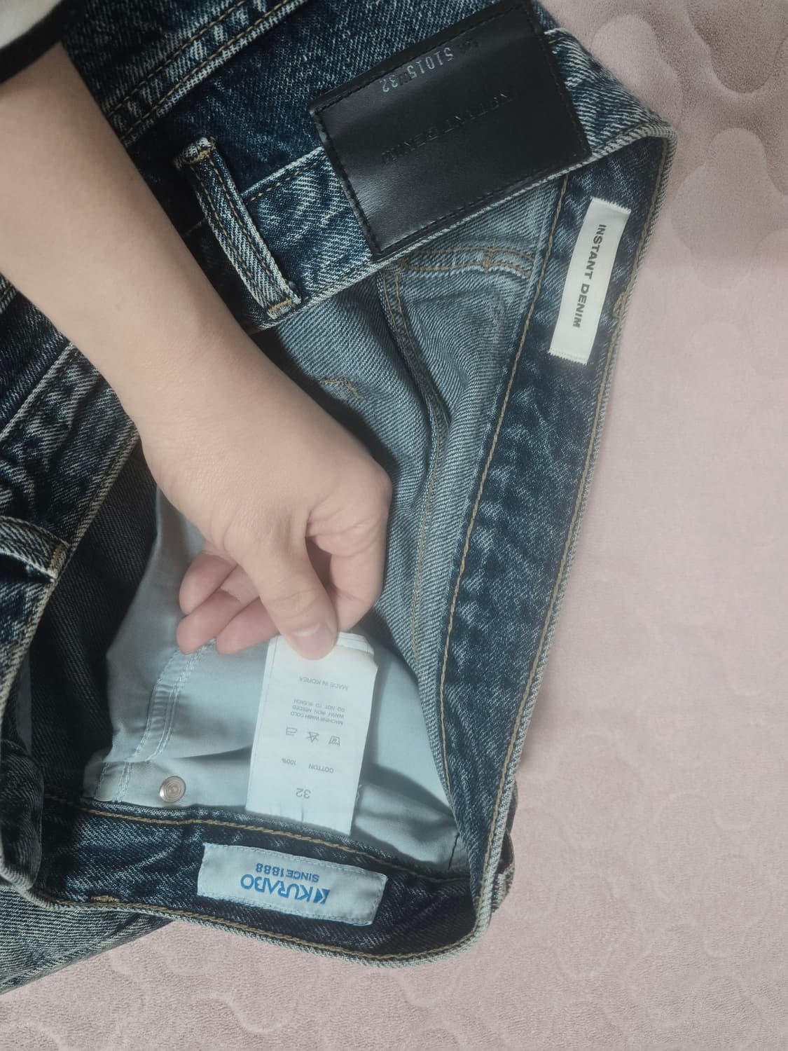 브랜디드 51015 쿠라보 락스타진 
32 [기장103] 상품이미지8