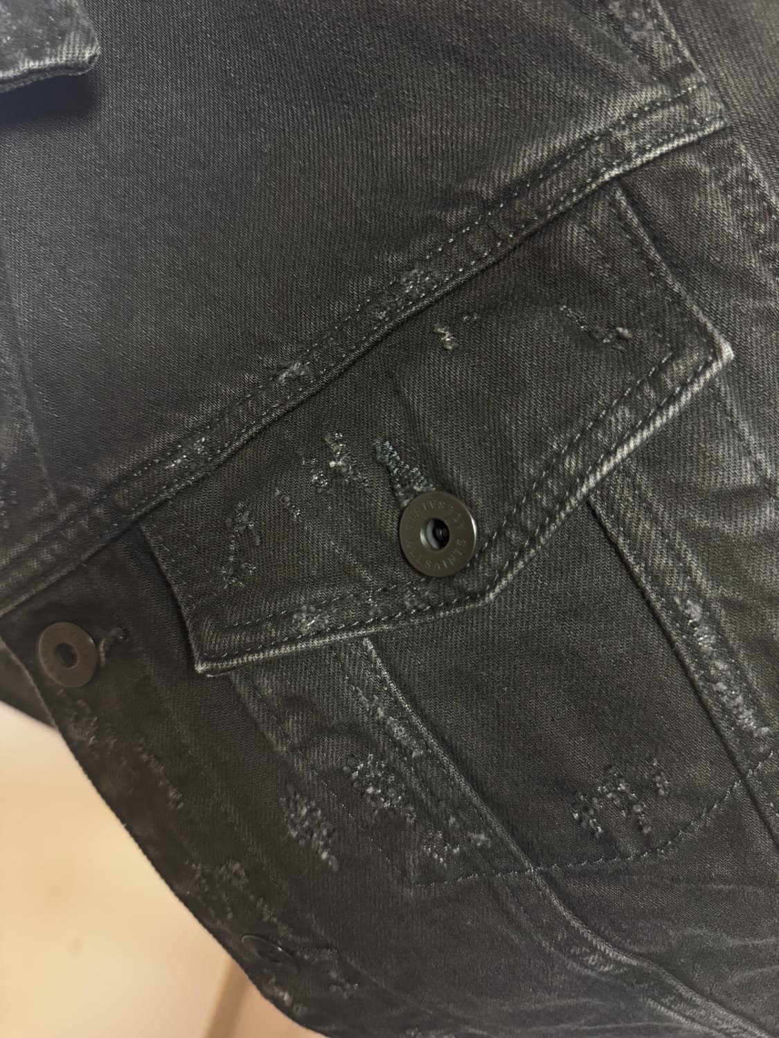 올세인츠 All saints 데미지드 데님자켓 (남성) 상품이미지4