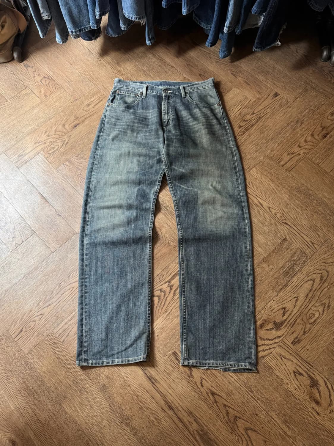 [33]00's 리바이스 재팬 503 빈티지 페이딩 스트레이트 데님 팬츠 상품이미지1