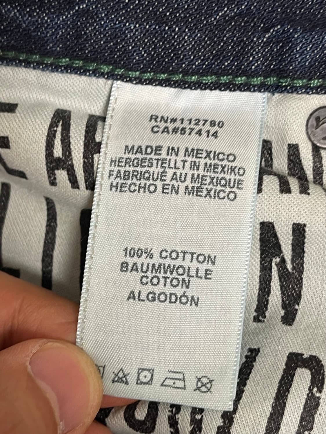 트루 릴리젼USA GENO W Flap  데님 청바지34(실측36) 상품이미지9