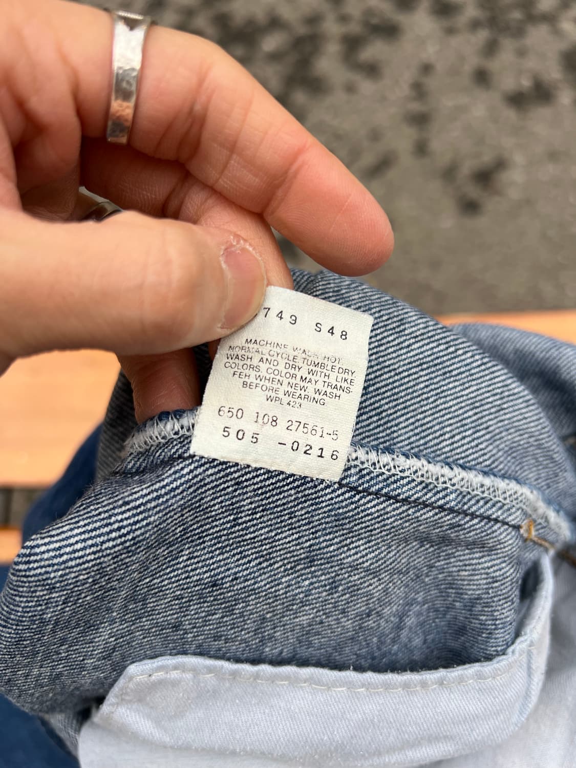 (30)80s 리바이스 505 [380] 상품이미지9