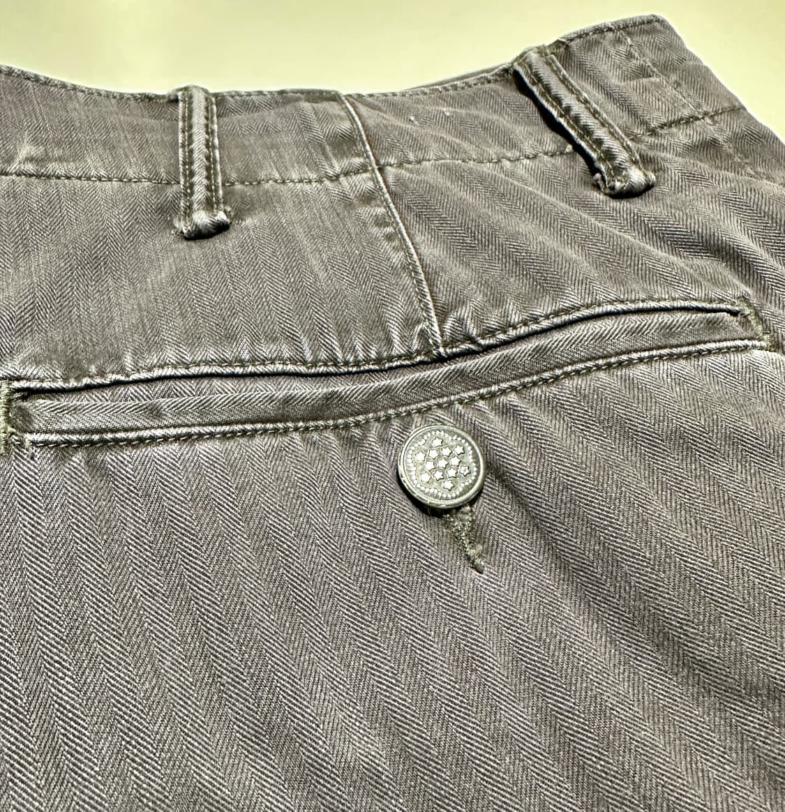 RRL 더블알엘 헤링본 필드 팬츠 블랙 34사이즈 상품이미지1