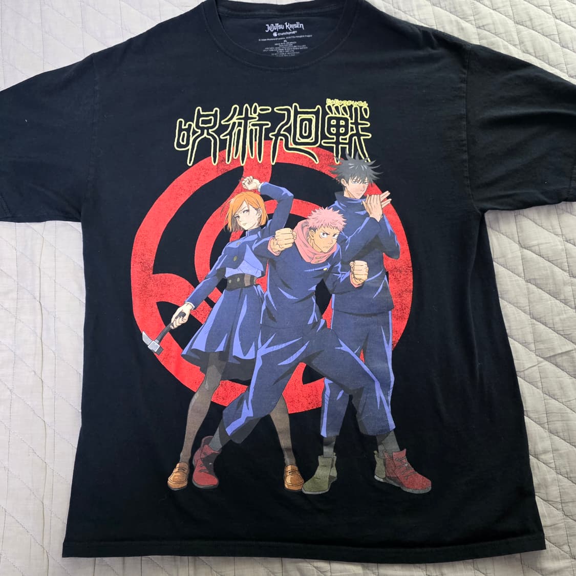 [XL] 주술회전 프로모 리바이 티셔츠 fit like L 상품이미지1