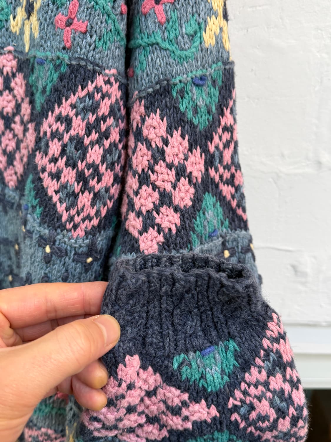 Signatures By Northern Isles 핸드메이드 코튼니트M 상품이미지6