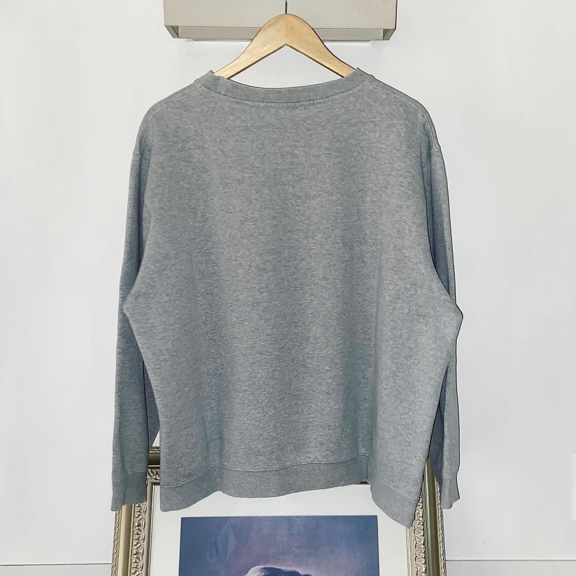 90s 스투시 루이비통 패러디 모노그램 로고 스웻셔츠 상품이미지7