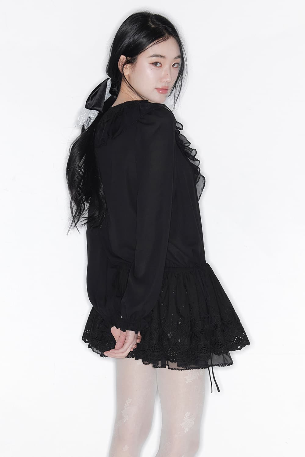 더티스 드레스 원피스 블랙 상품이미지2