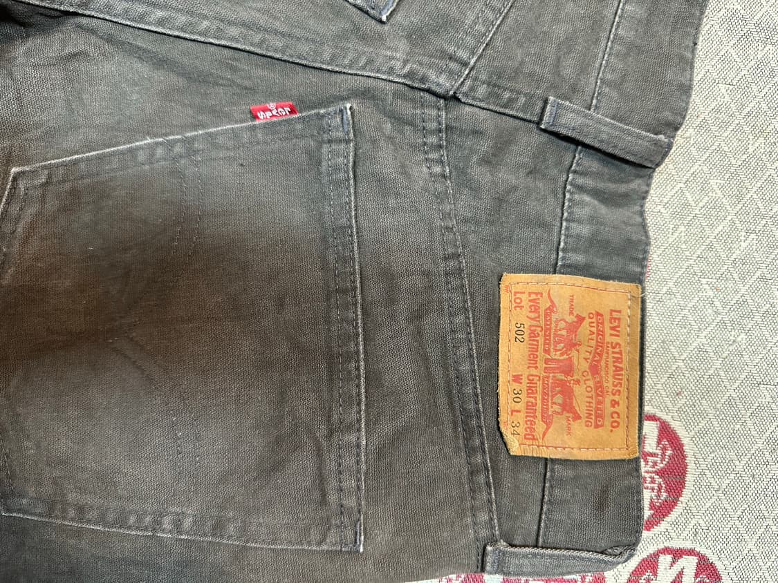 90‘s 리바이스 502  브라운 데님 상품이미지6