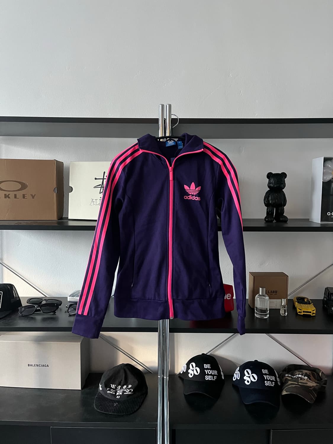 아디다스 퍼플 핑크 유로파 트랙탑-xs 상품이미지1