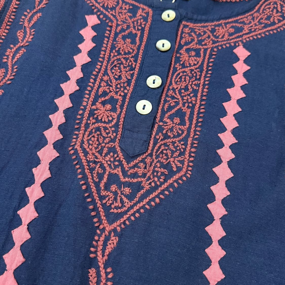 JPN malaica 히피 코튼 블라우스  상품이미지5