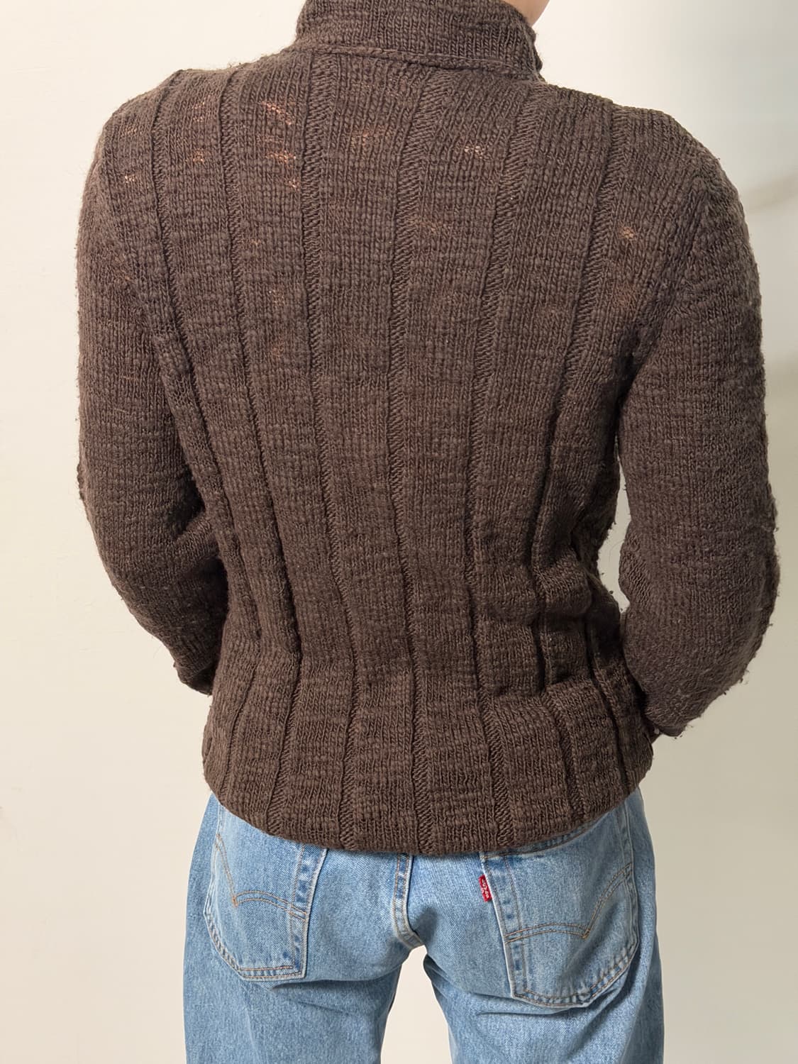 Armani jeans 90~00’s half knit 상품이미지4