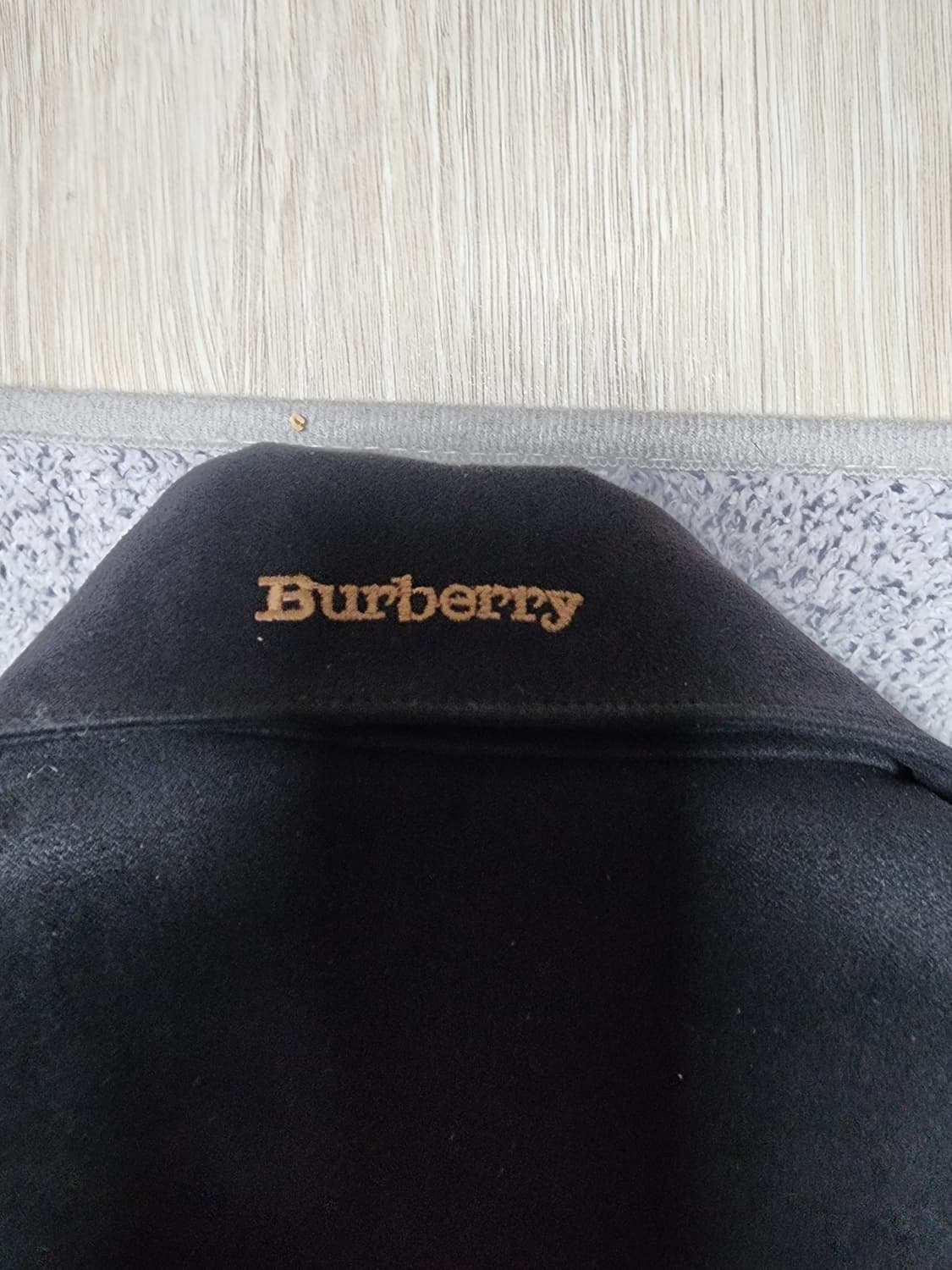 버버리 블랙 스웨이드 자켓 105 상품이미지4