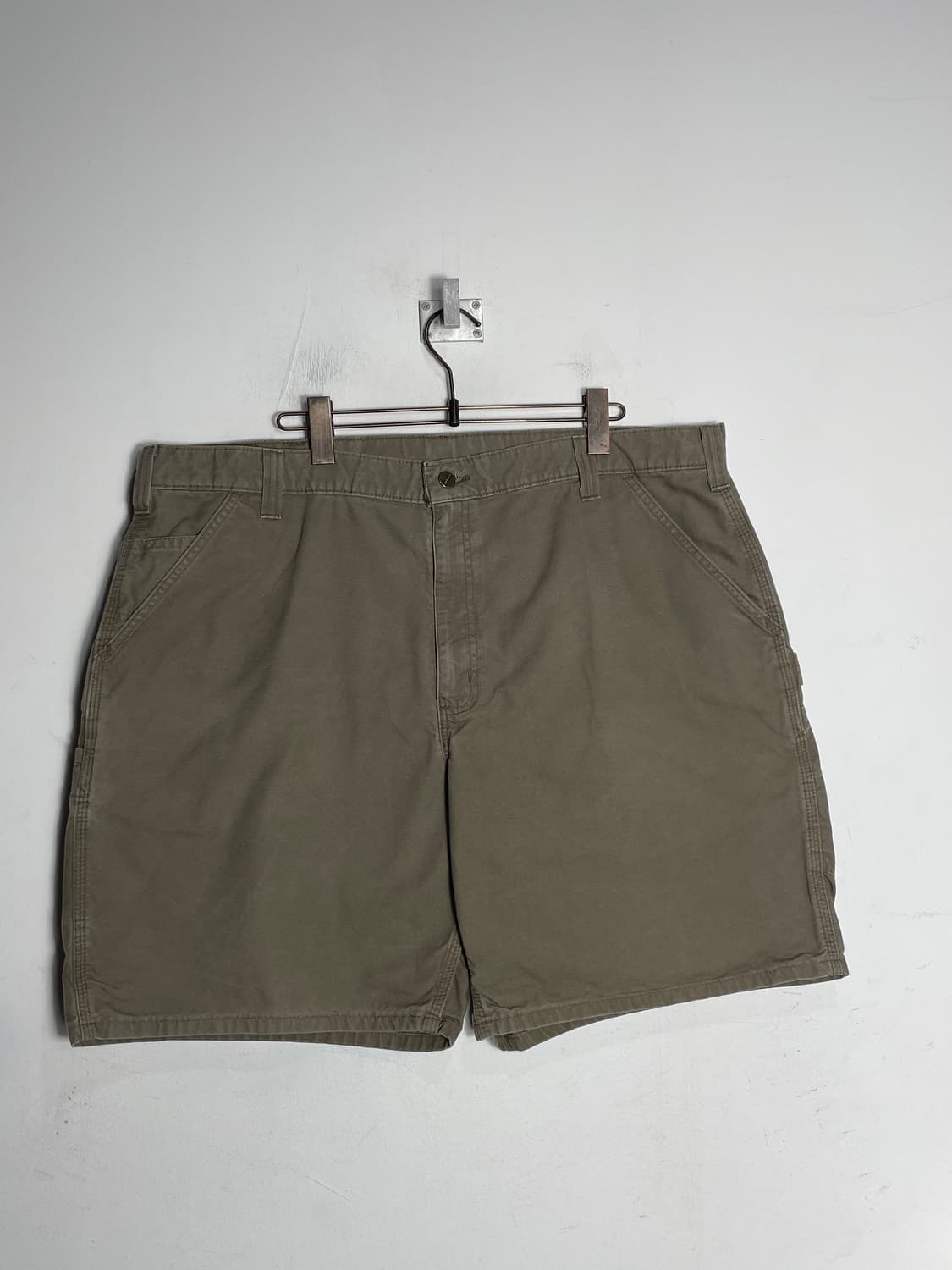 칼하트 카키색 카펜더  반바지 팬츠 상품이미지5