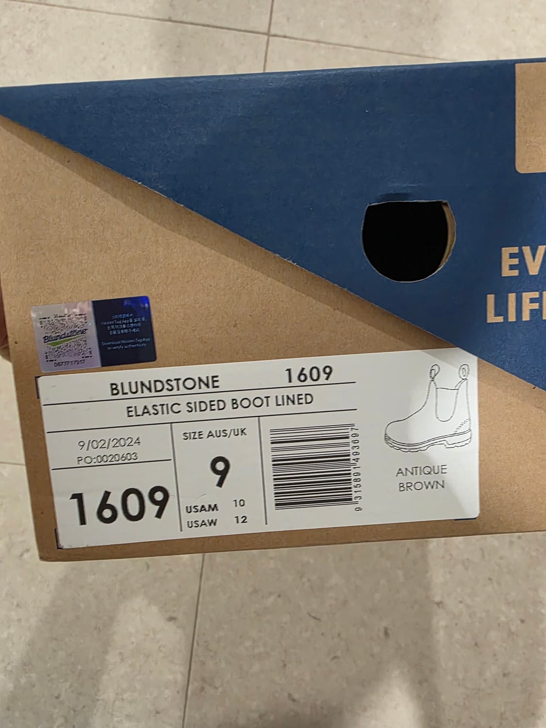 블런드스톤 클래식 1609 엔틱 브라운 AU9 첼시 부츠팝니다 상품이미지7