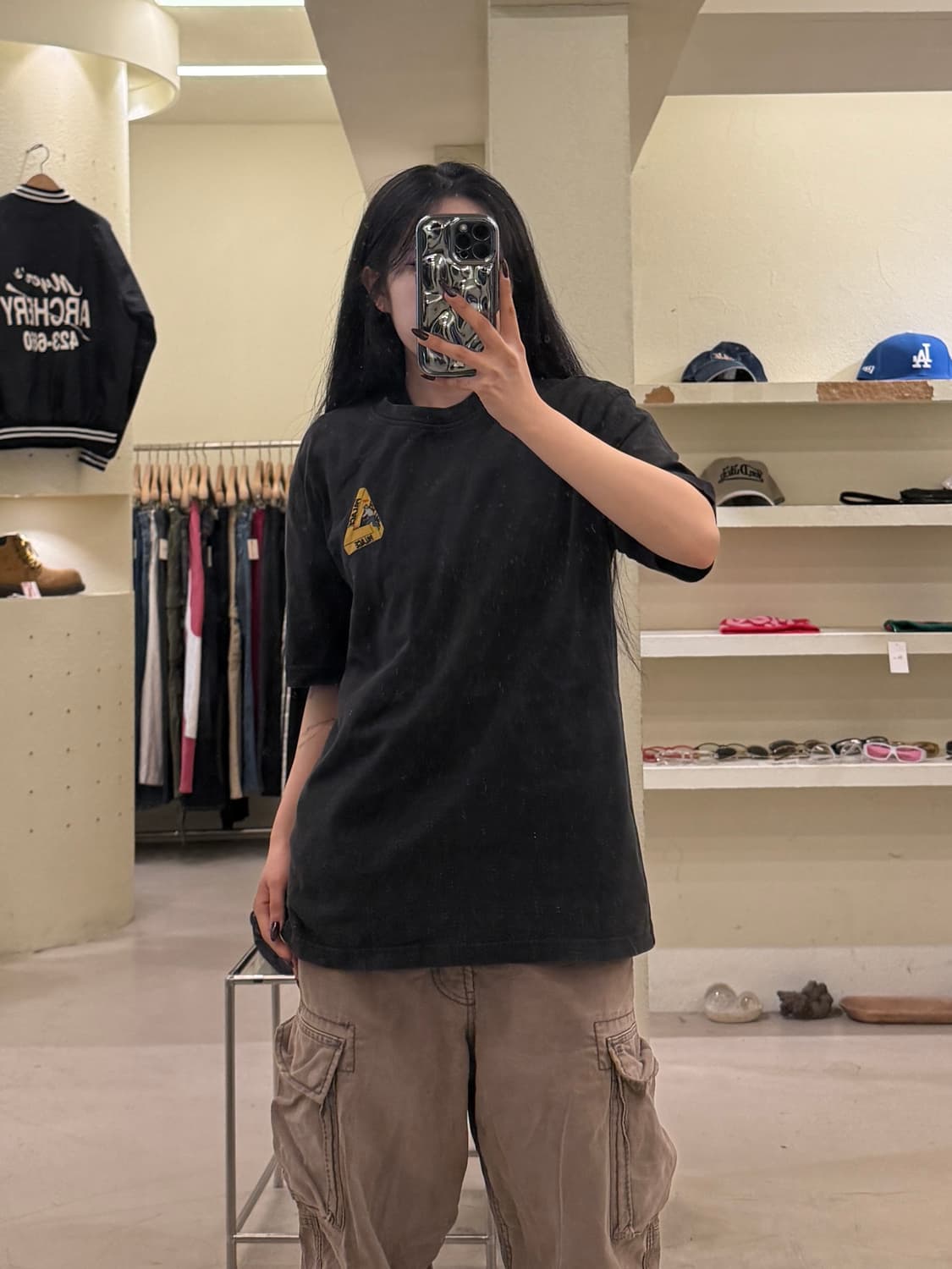 팔라스 빅로고 반팔 티셔츠 U1212 상품이미지1