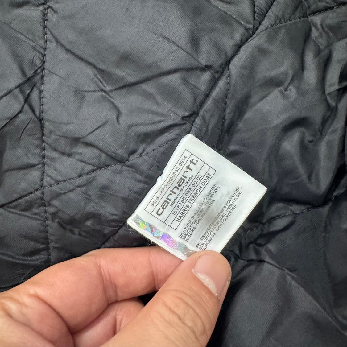 칼하트 WIP 해리스 트렌치 코트 상품이미지7