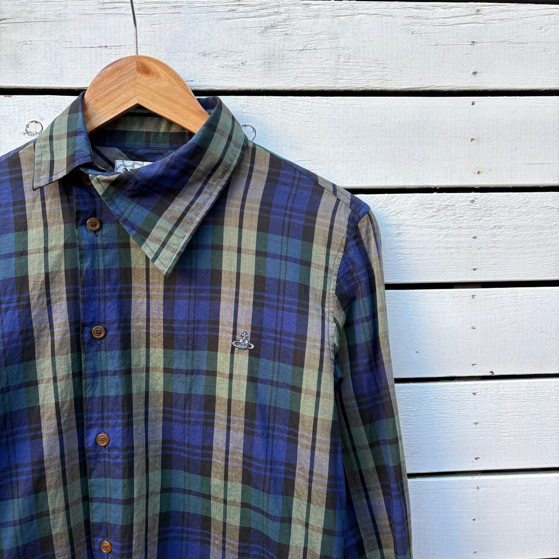 Vivienne Westwood 비비안웨스트우드 체크 셔츠 상품이미지4