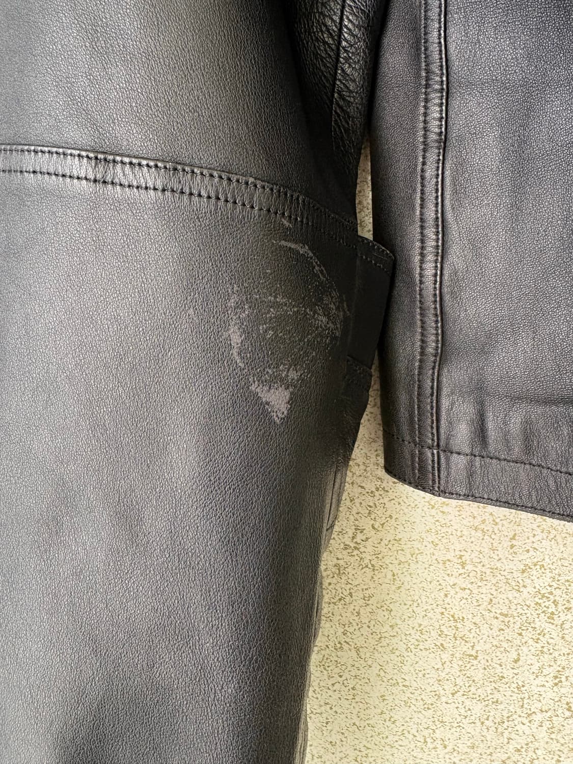 빈티지 카코트 레더자켓 가죽카코트 상품이미지9