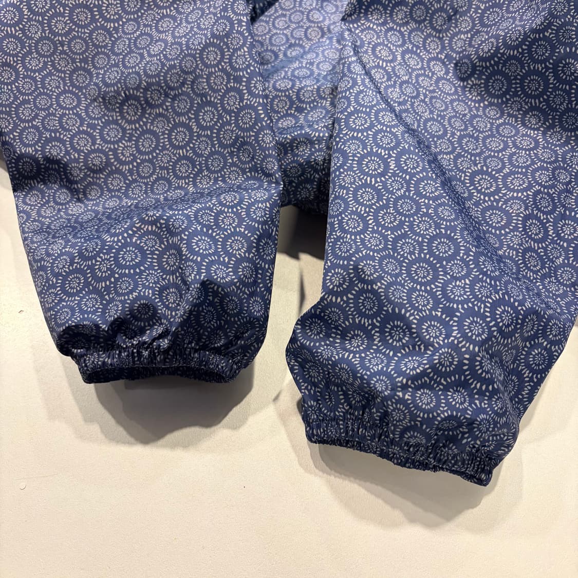 [L] KWAY 까웨 케이웨이 패턴 네이비 바람막이 후드 D505 상품이미지6