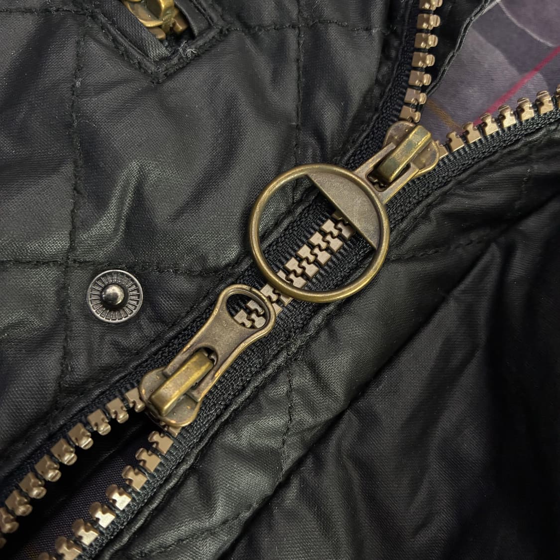 Barbour 바버 인터네셔널 에쉬비 퀼튀드 왁스 자켓 상품이미지6