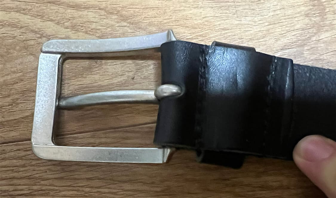 타미힐피거 남자 통가죽벨트 허리띠 캐주얼 새상품 34-38 상품이미지5