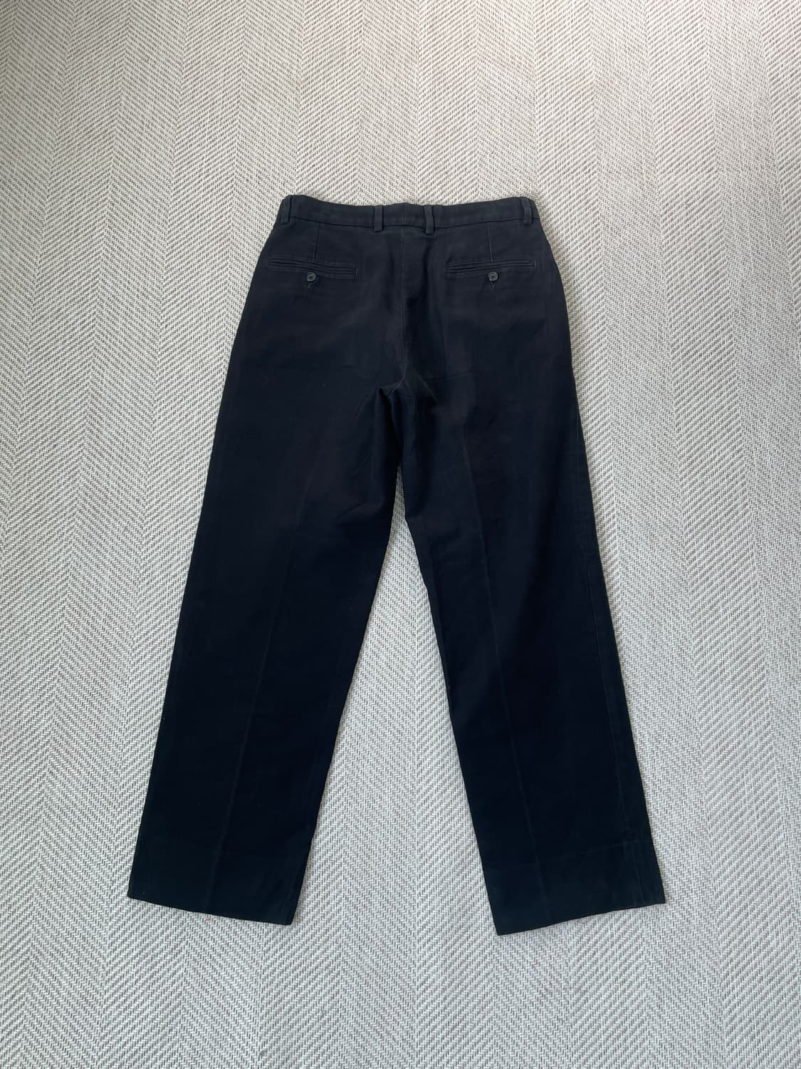 브룩스브라더스 블랙 피치드코튼 팬츠 J03540 상품이미지4