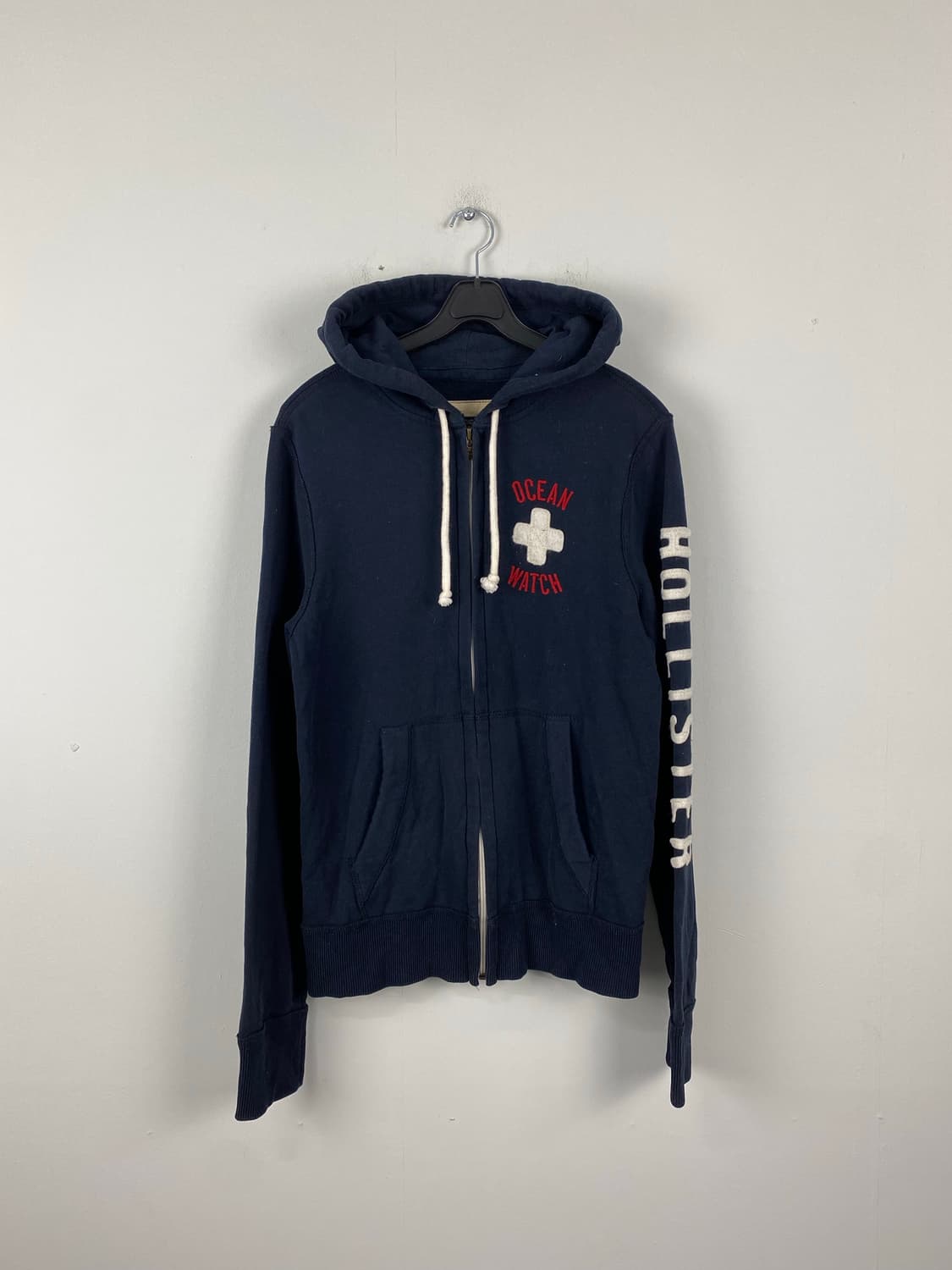 홀리스터 네이비 후드집업 S <513> 상품이미지1