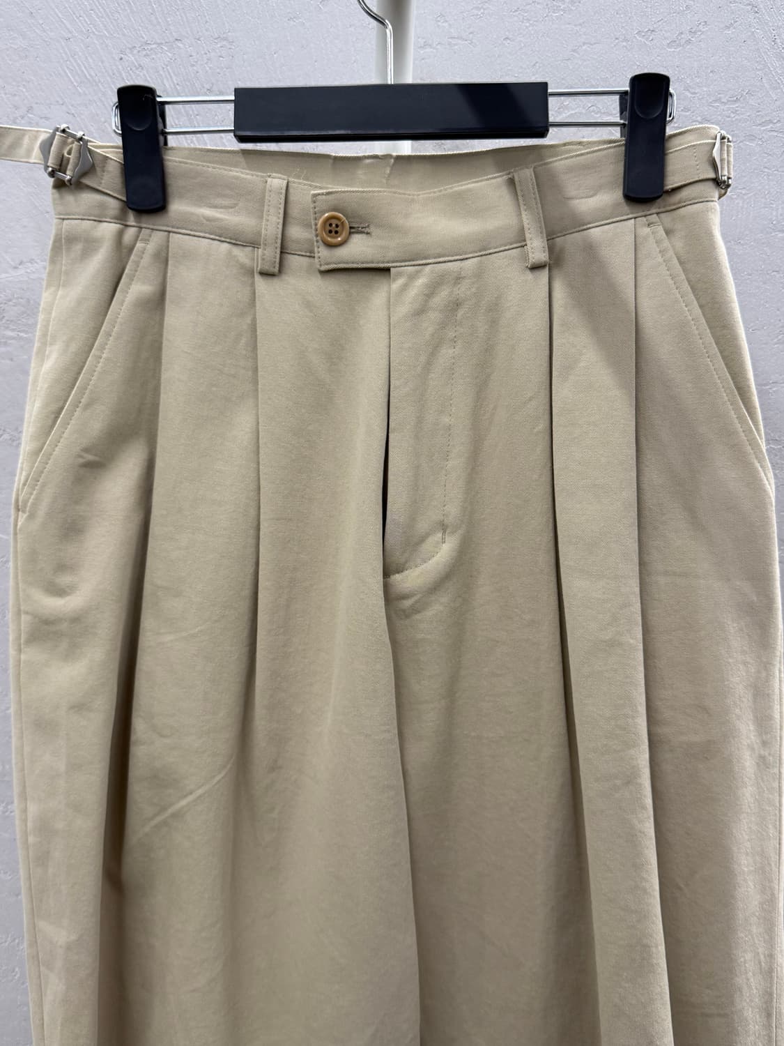 노운 와이드 치노 베이지 팬츠 0 상품이미지3