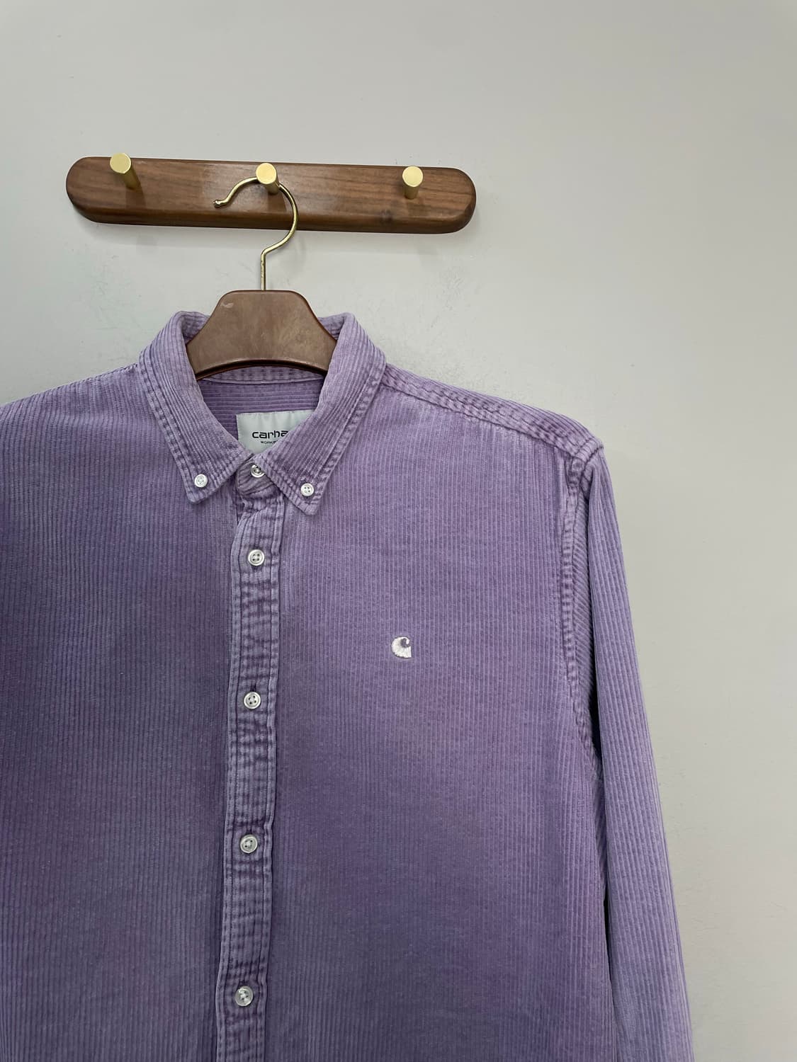 칼하트 코듀로이 연보라 셔츠 H2069 상품이미지3