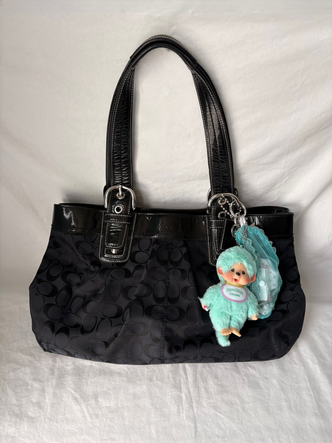 Coach black shoulder bag 상품이미지1