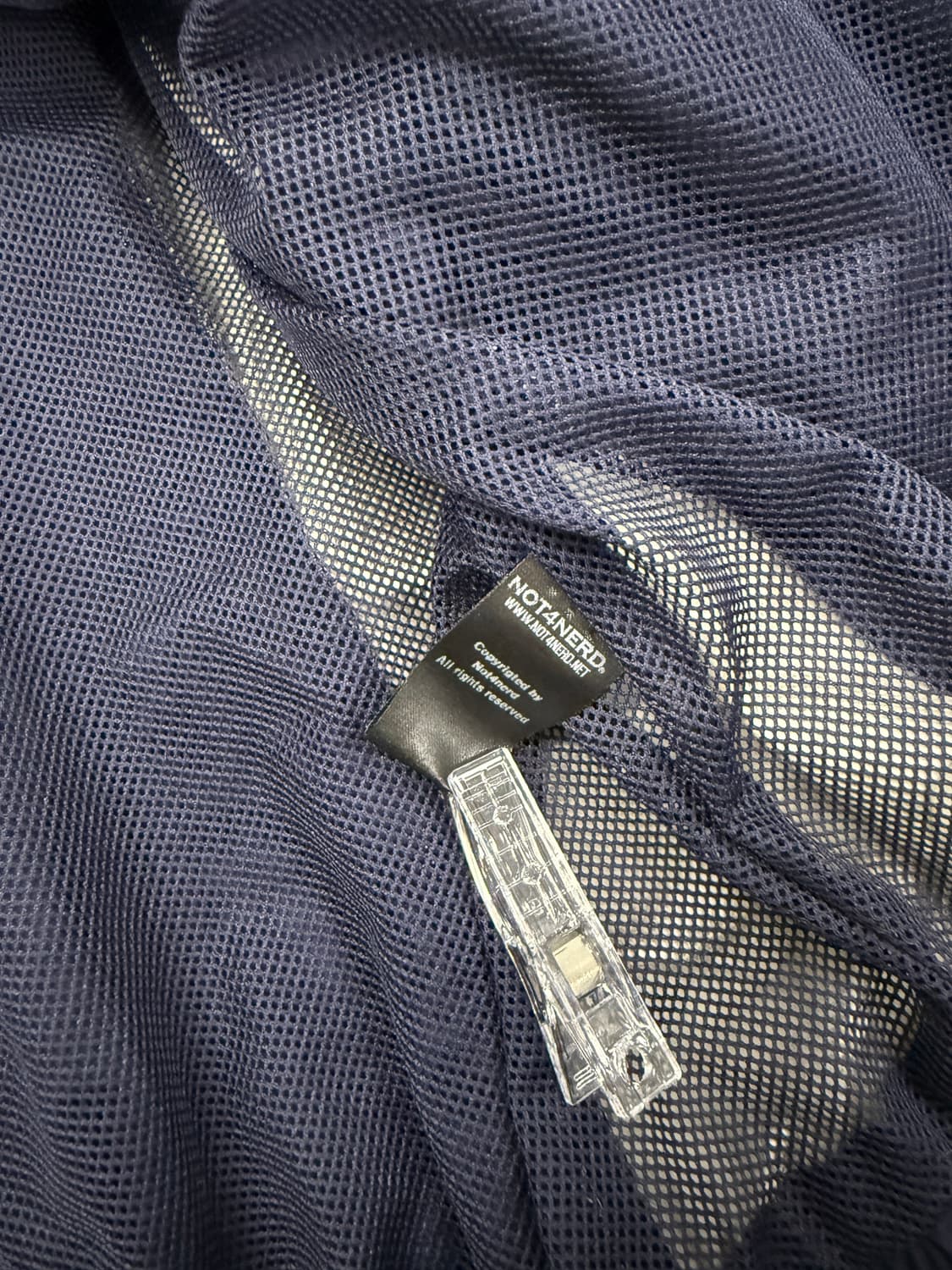 NOT4NERD Tribal Logo Nylon Racing Jacket 상품이미지10