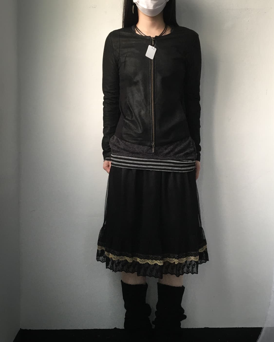 Slim fit zip up 상품이미지1