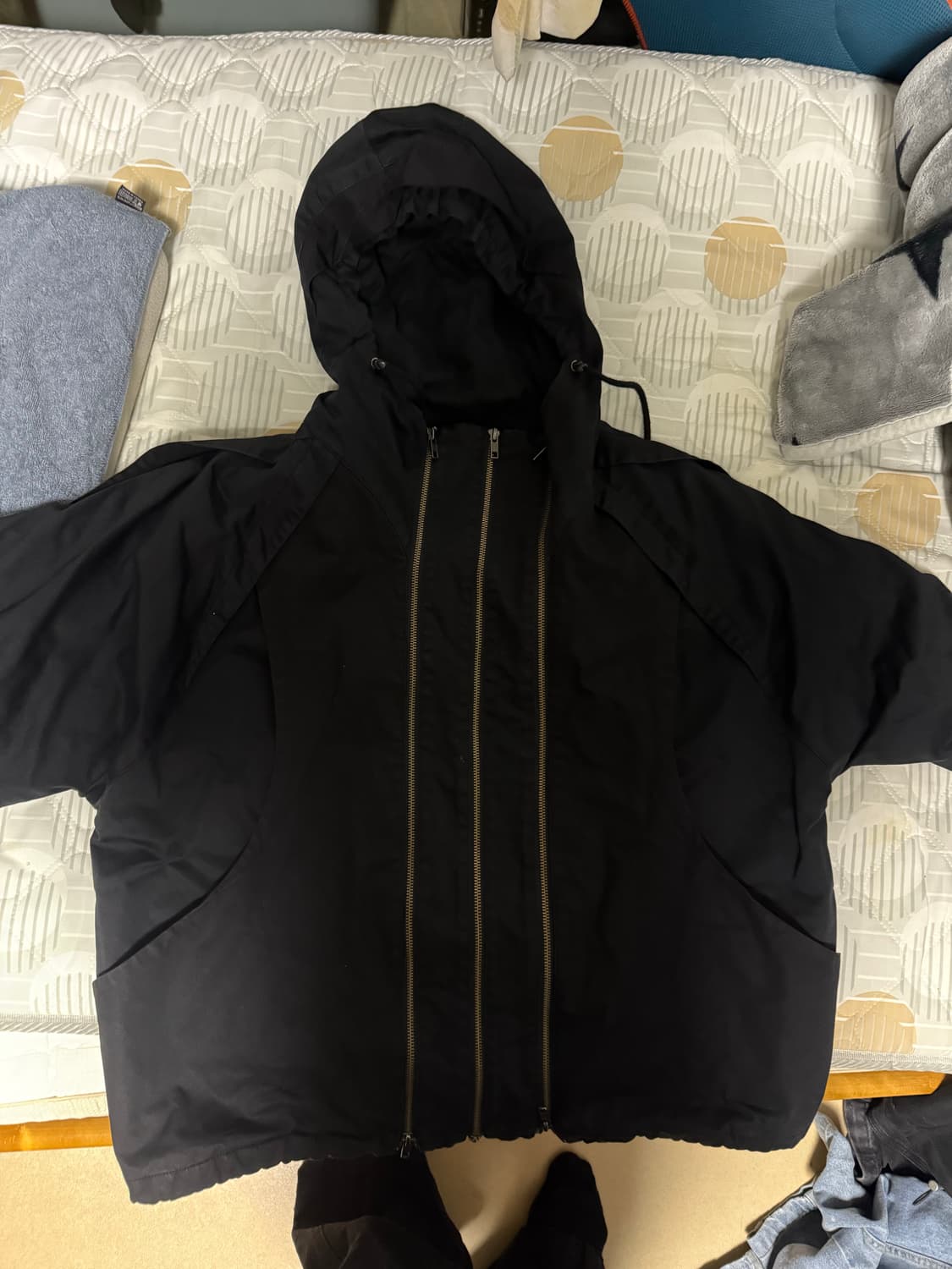 코스트퍼킬로 트리플지퍼 코튼 후디 블루종 M 상품이미지1