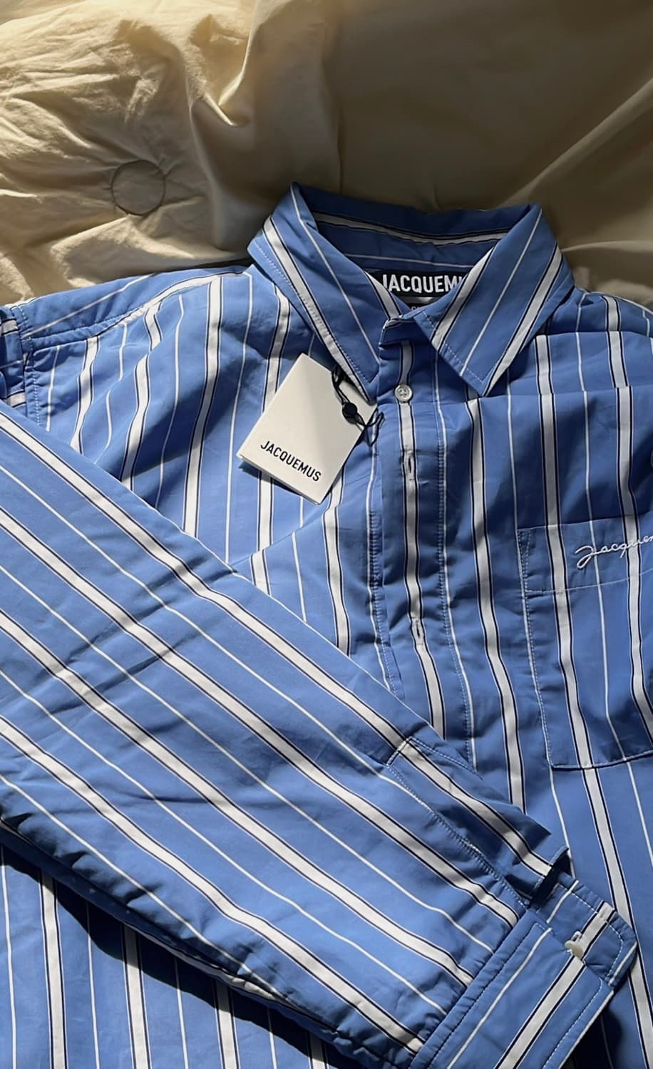 자크뮈스 라 슈미즈 불랑제 퍼프 오버셔츠 상품이미지7