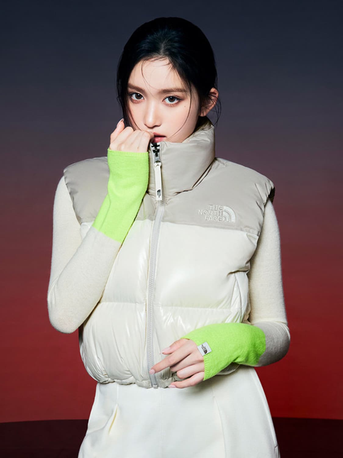 노스페이스 화이트라벨 노벨티 눕시 베스트 패딩 상품이미지5