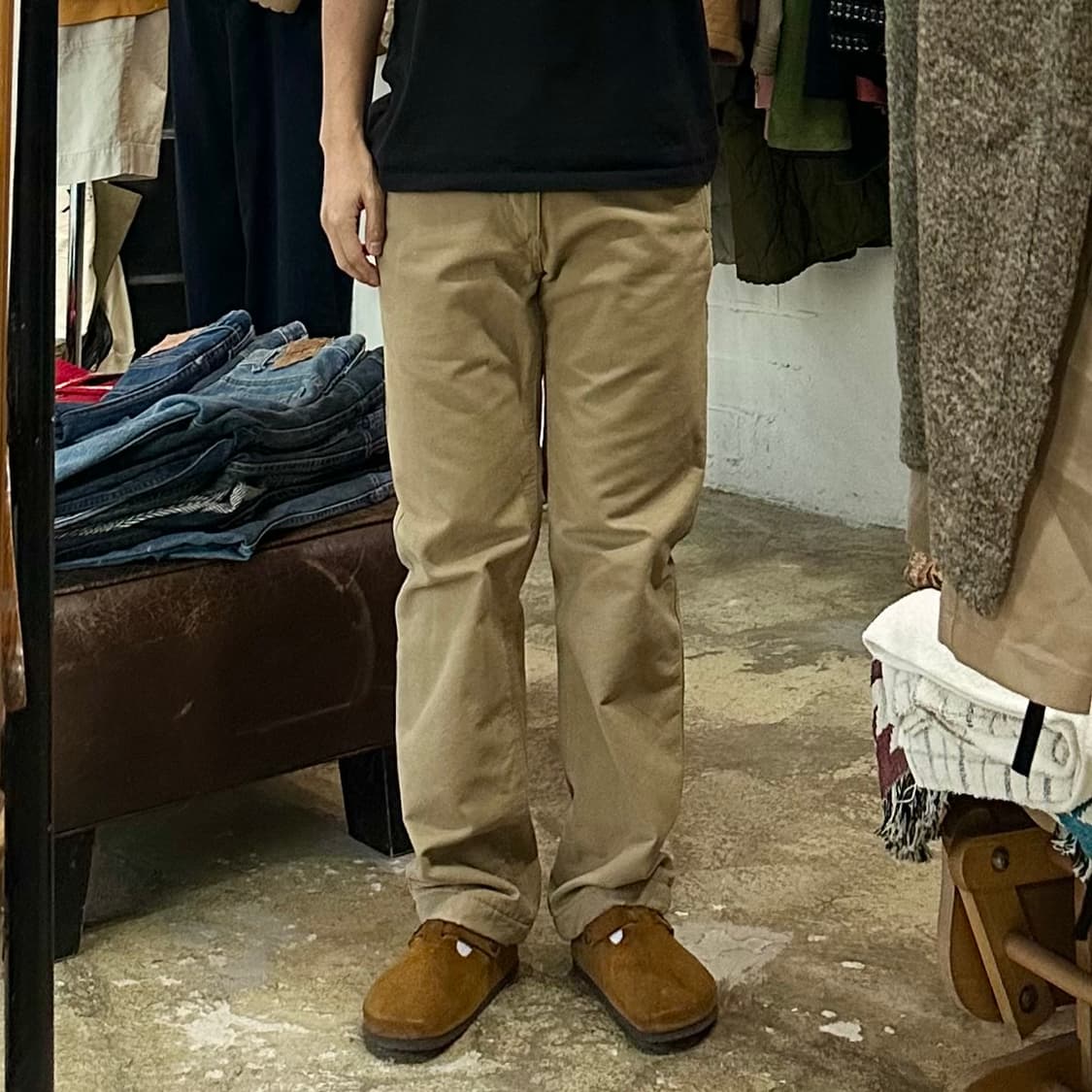 (착용컷) 에디바우어 워크 팬츠 (남성용 32) 상품이미지2