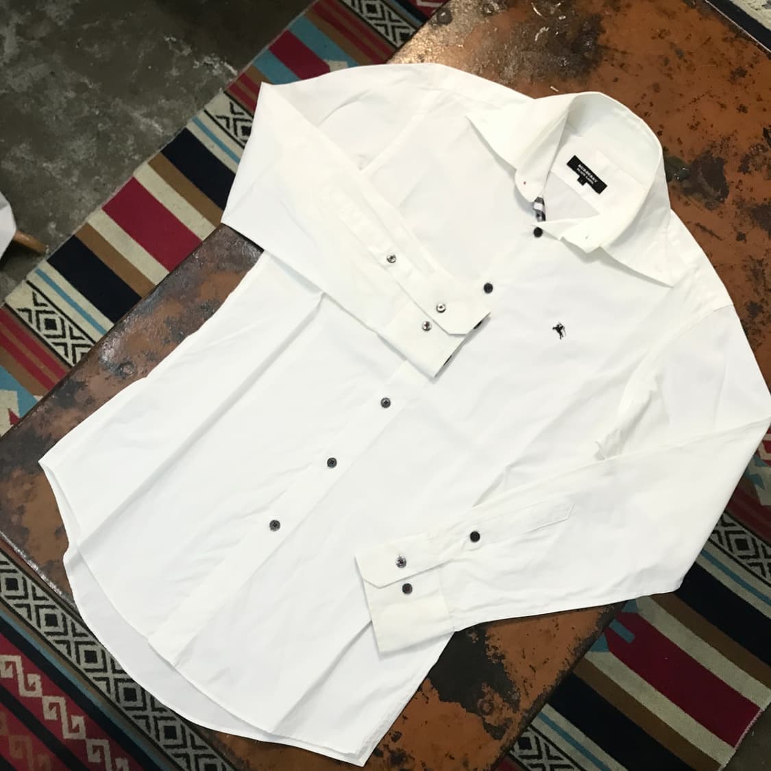 버버리 화이트 드레스셔츠 여성 55 66 상품이미지2