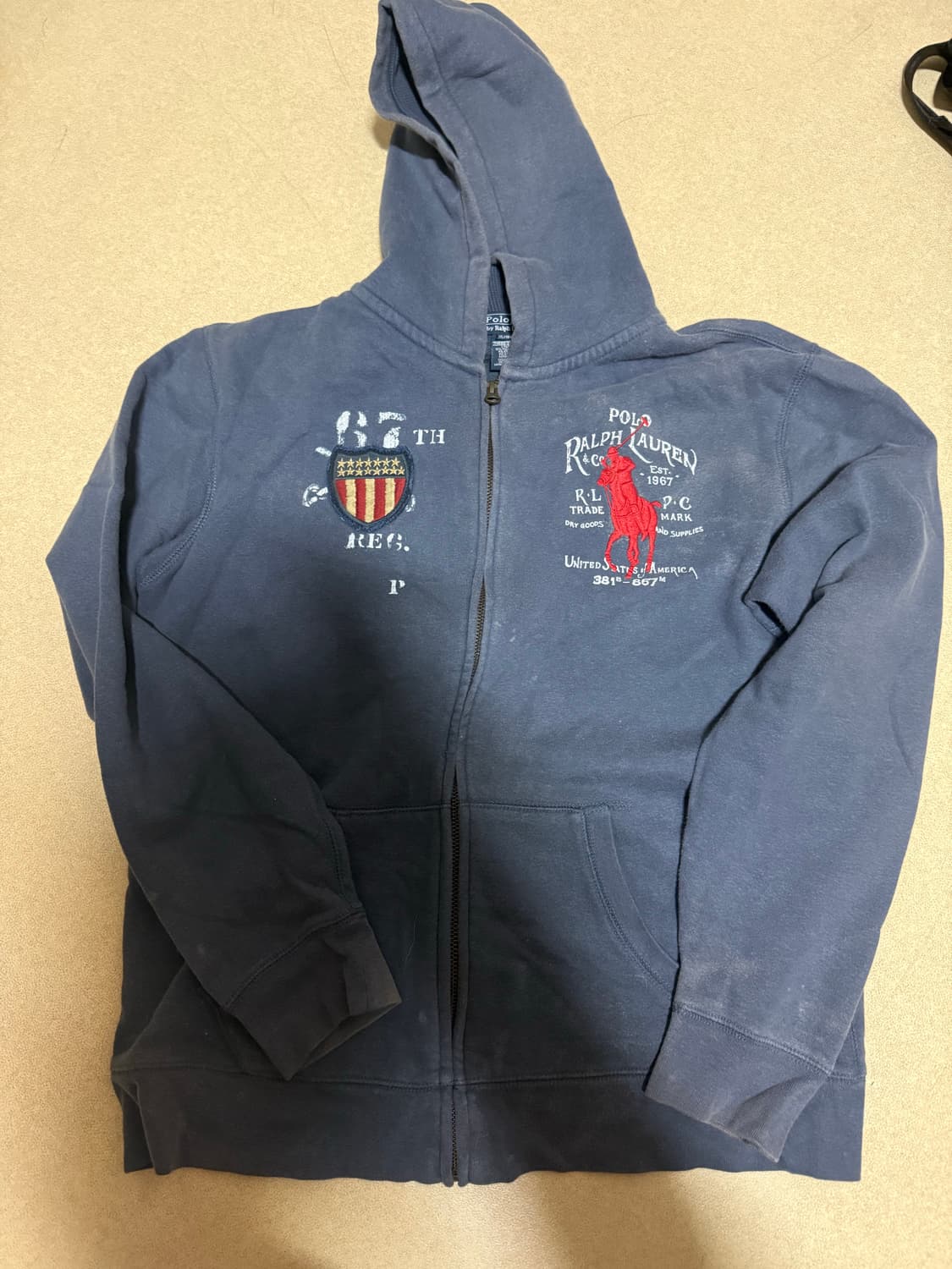 폴로 빅포니 후드집업 상품이미지1
