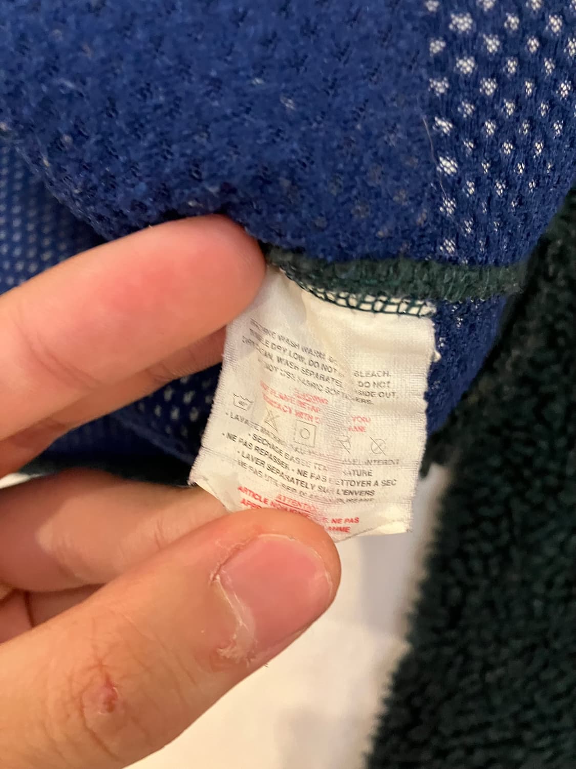 90s 파타고니아 레트로 X 파일 플리스 자켓 딥그린 상품이미지9